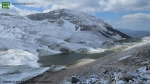gopage Lago dal Valico del Mercaturo dopo una nevicata