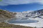 Inverno, gennaio 2020, Lago ghiacciato visto da NE 