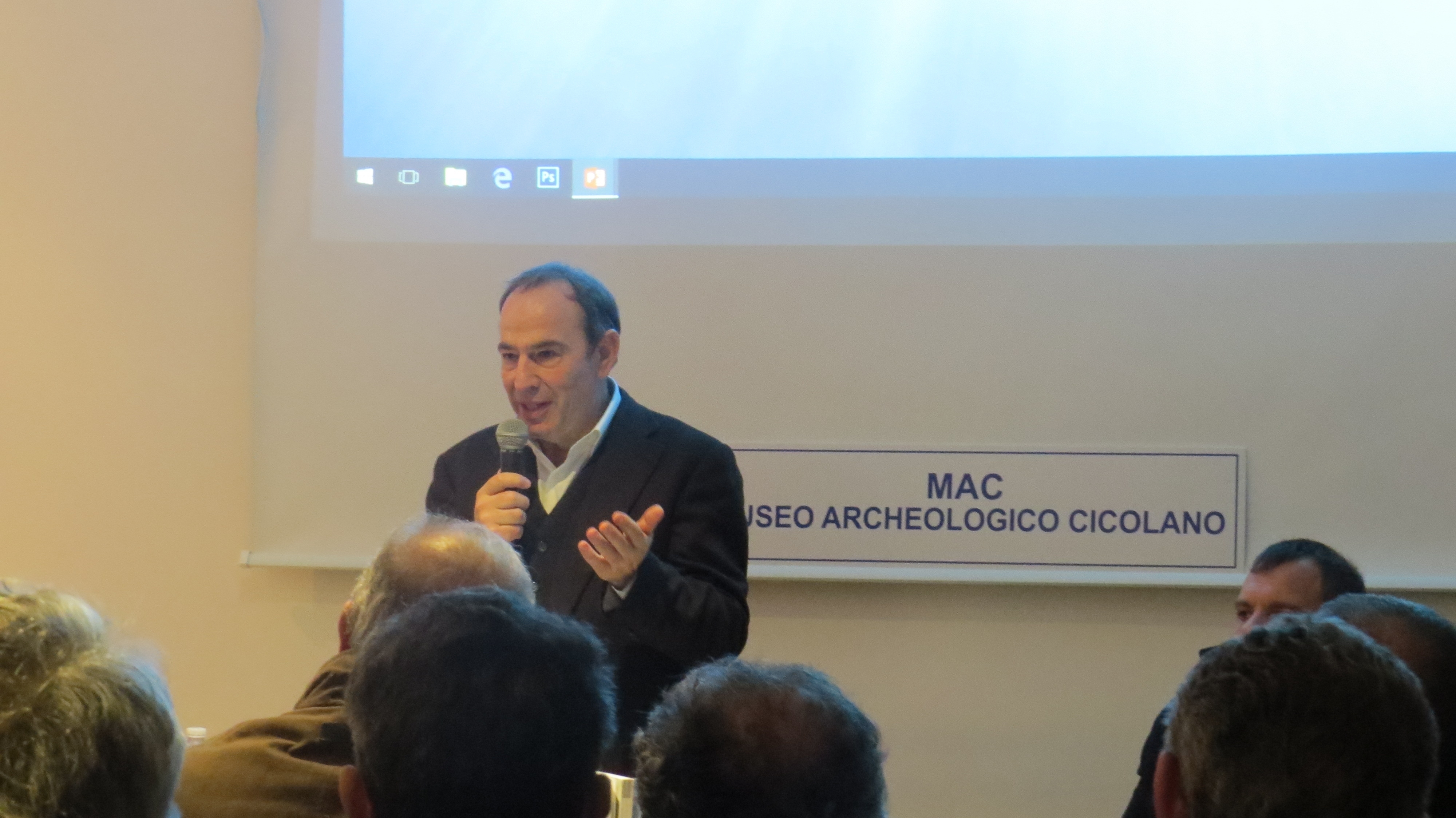 Il Direttore della Riserva, Dott. Alberto Foppoli