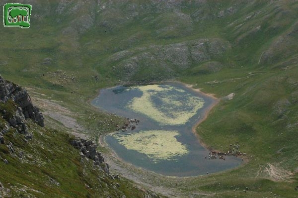Il Lago della Duchessa (1788m.) visto dal M. Morrone (1)