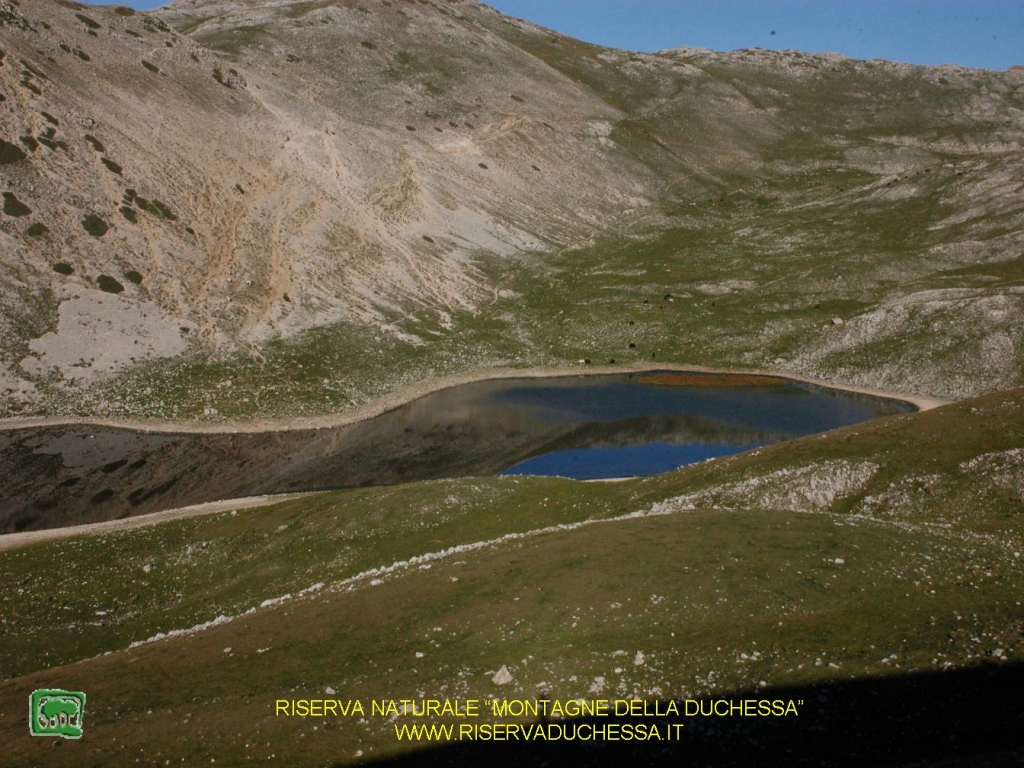 25. Lago della Duchessa con il Valico del Mercaturo e le Solagne del Lago