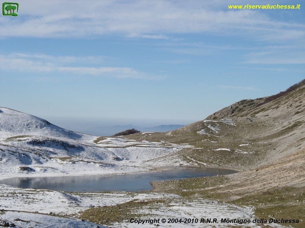 30. Lago della Duchessa, Prime nevicate in quota