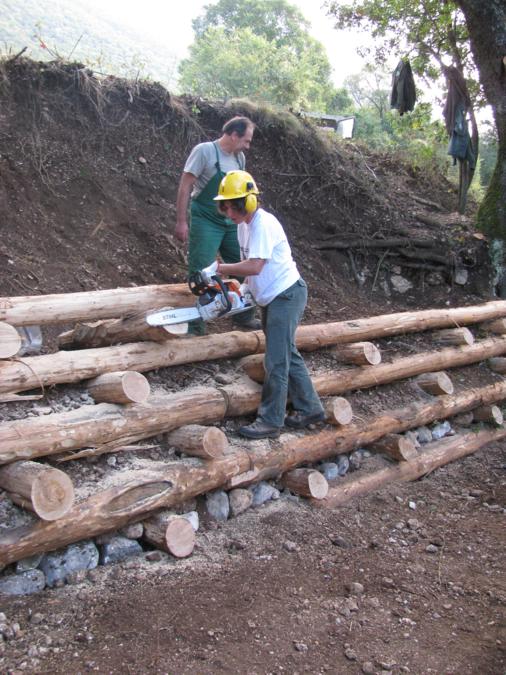 Foto Cantiere d'ingegneria  Naturalistica