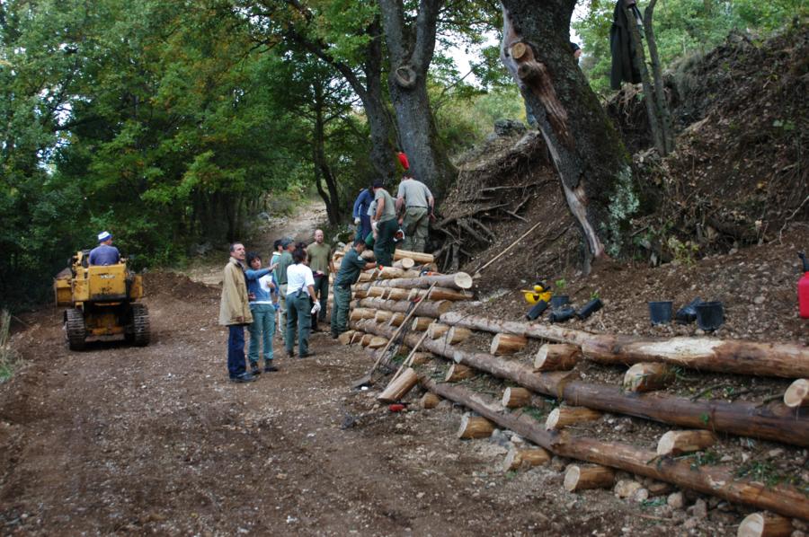 Foto Cantiere d'ingegneria  Naturalistica