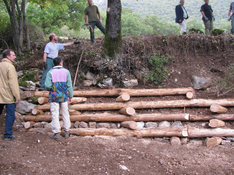 Foto Cantiere d'ingegneria  Naturalistica
