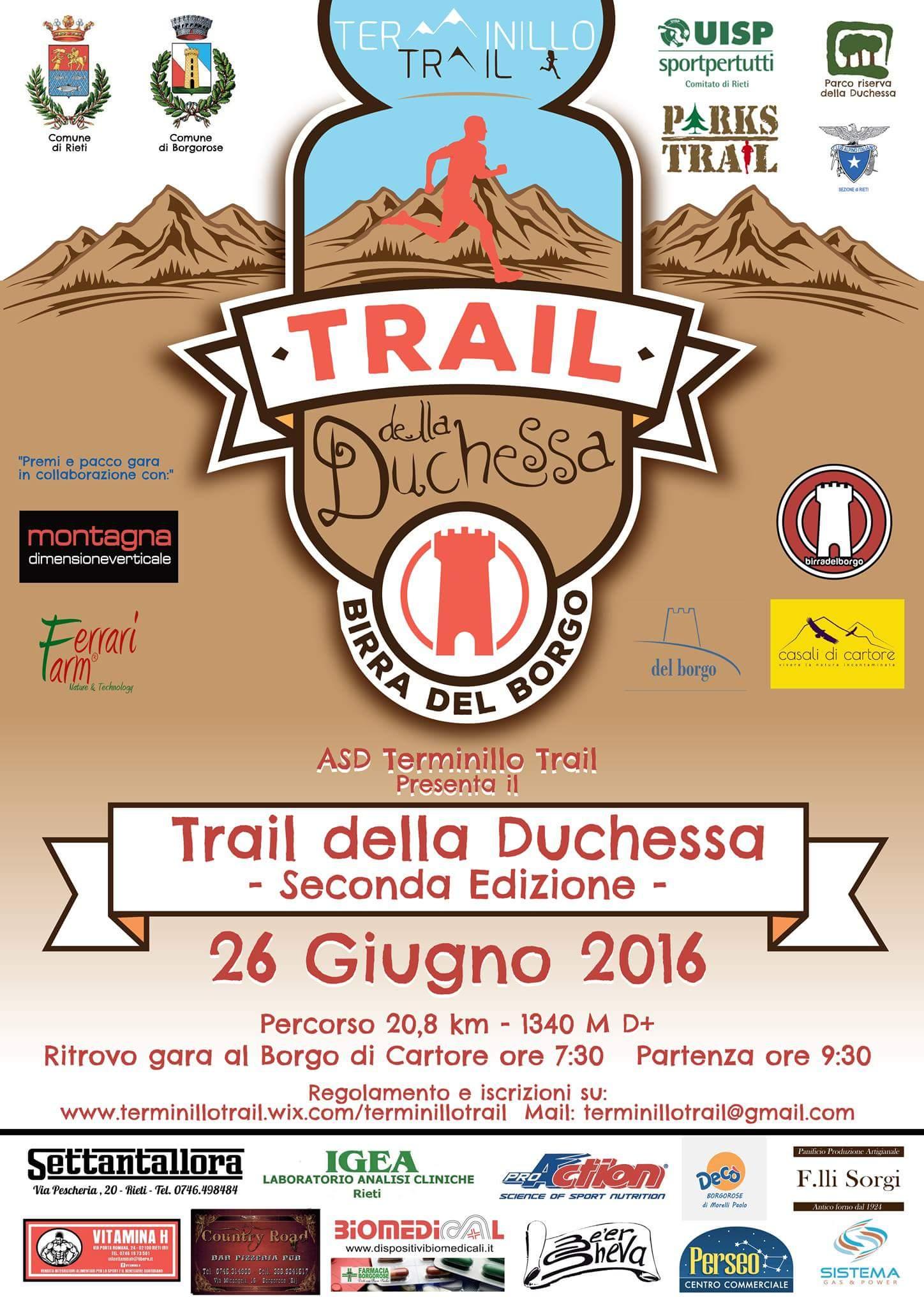 Locanndina Trail della Duchessa 2016