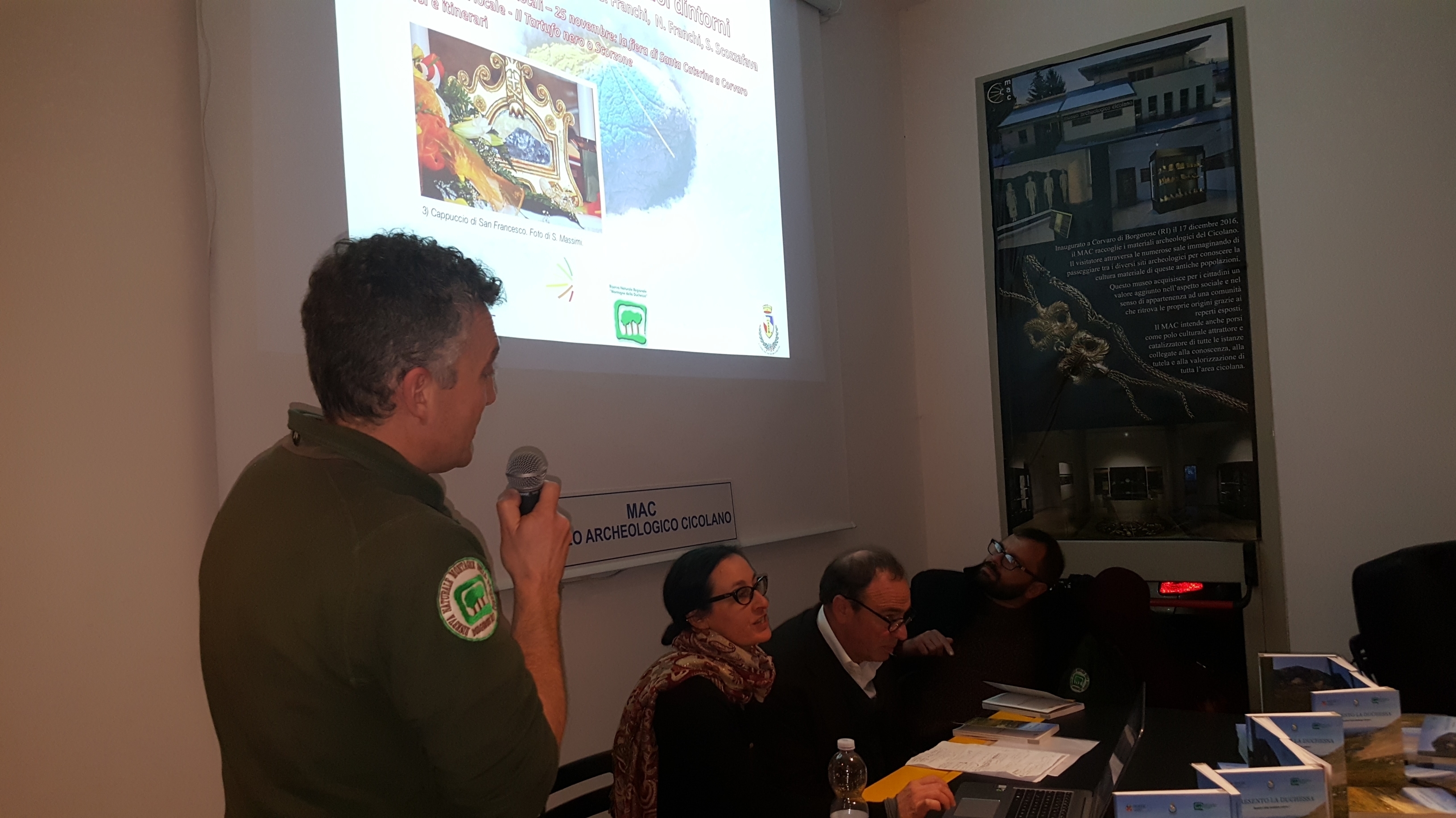 Dott. Gianpiero Di Clemente, Responsabile Area Vigilanza (Servizio Guardiaparco) della RNR Montagne della Duchessa