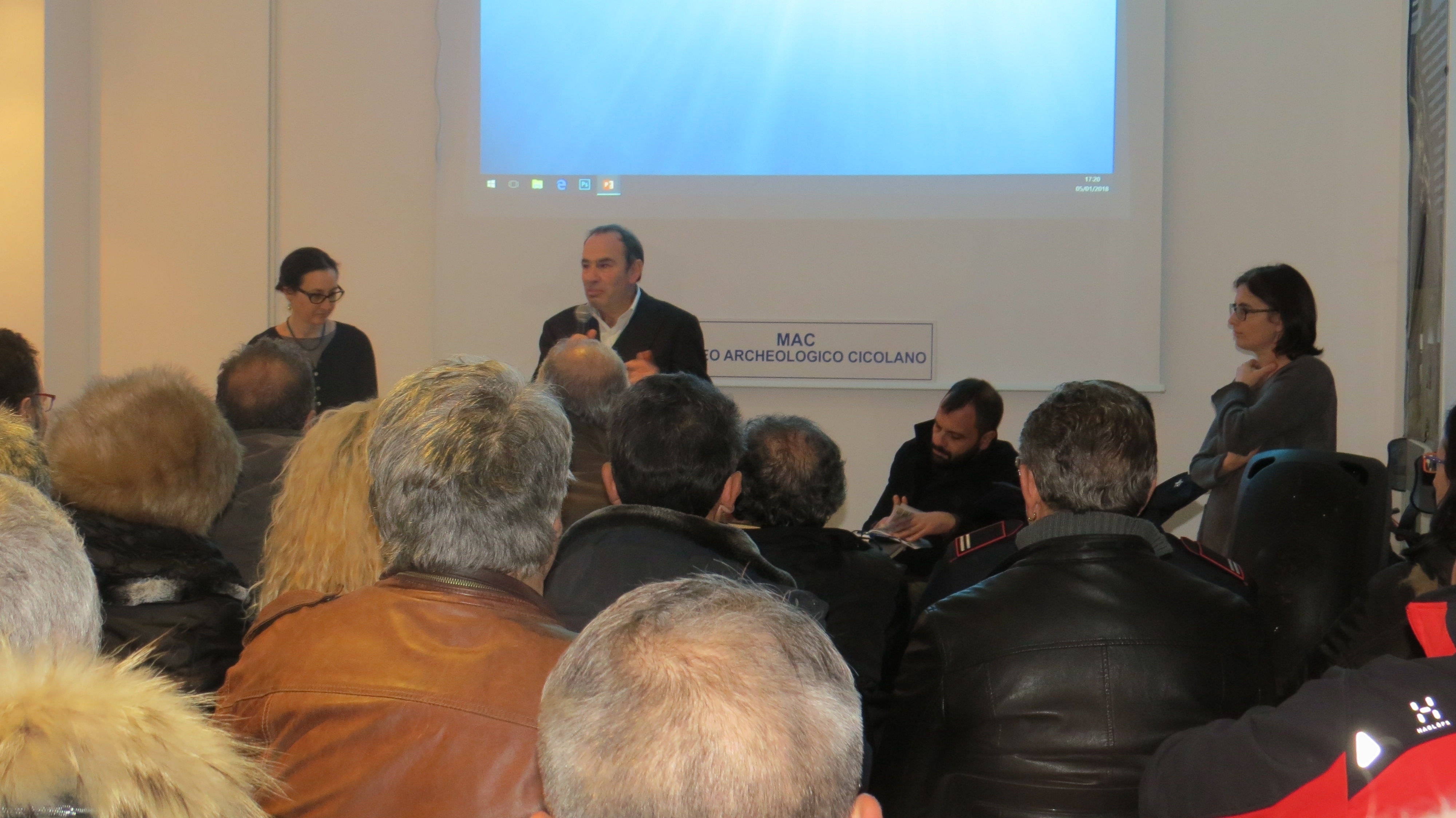 Il Direttore della Riserva, Dott. Alberto Foppoli, apre gli interventi