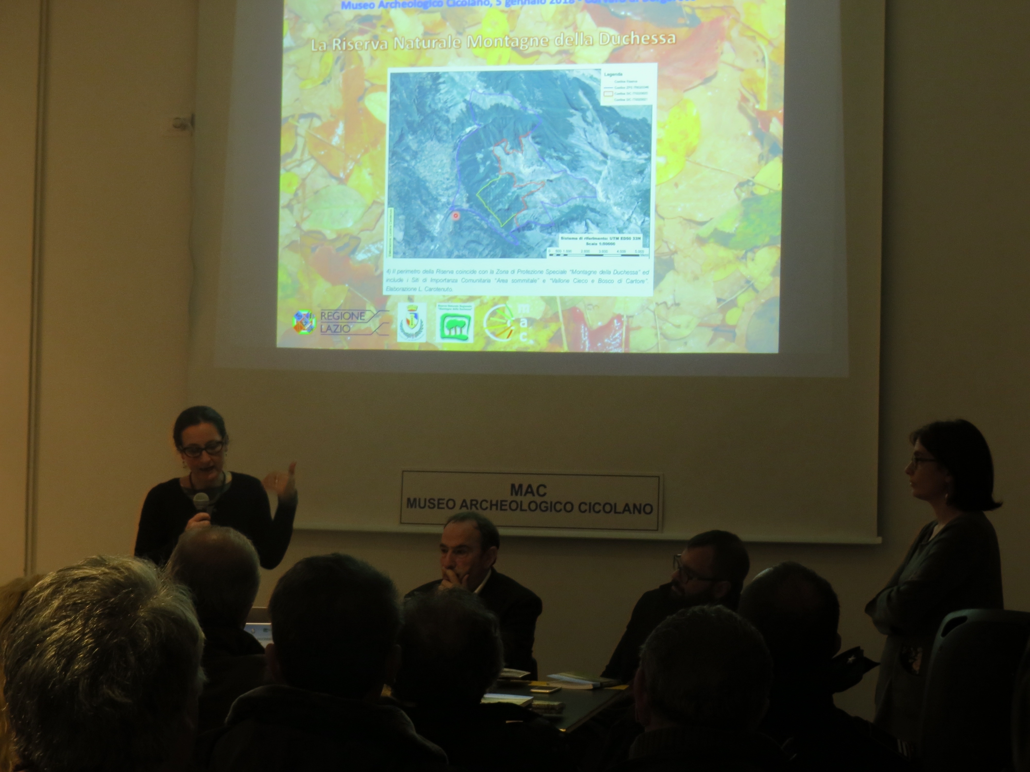Dott.sa Emamuela Peria, funzionario tecnico naturalista della Riserva
